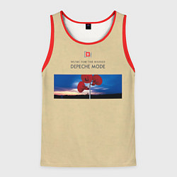 Майка-безрукавка мужская Music for the Masses -, цвет: 3D-красный