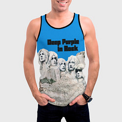 Майка-безрукавка мужская Deep Purple in Rock, цвет: 3D-черный — фото 2