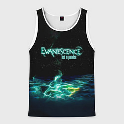 Майка-безрукавка мужская Evanescence lost in paradise, цвет: 3D-белый