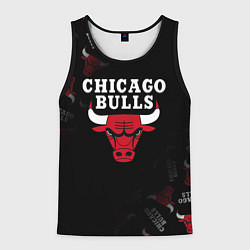 Мужская майка без рукавов ЧИКАГО БУЛЛС БЫКИ CHICAGO BULLS