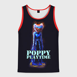 Майка-безрукавка мужская Poppy Playtime, цвет: 3D-красный