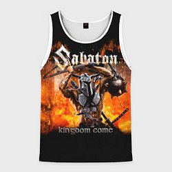 Майка-безрукавка мужская Kingdom Come - Sabaton, цвет: 3D-белый