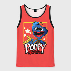 Майка-безрукавка мужская POPPY PLAYTIME: STARS, цвет: 3D-черный
