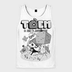 Майка-безрукавка мужская TOEM A PHOTO ADVENTURE, цвет: 3D-белый
