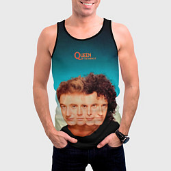 Майка-безрукавка мужская Queen - The Miracle, цвет: 3D-черный — фото 2