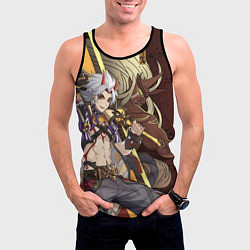 Майка-безрукавка мужская ДЕМОН АРАТАКИ ИТТО, цвет: 3D-черный — фото 2