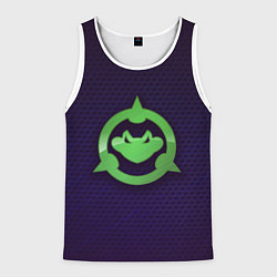 Майка-безрукавка мужская Battletoads Logo, цвет: 3D-белый