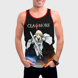 Майка-безрукавка мужская Клеймор Клэр Лаки, цвет: 3D-красный — фото 2