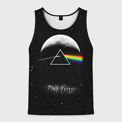 Майка-безрукавка мужская PINK FLOYD LOGO ПИНК ФЛОЙД ЗВЕЗДЫ, цвет: 3D-черный