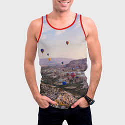 Майка-безрукавка мужская Воздушные Шары!, цвет: 3D-красный — фото 2
