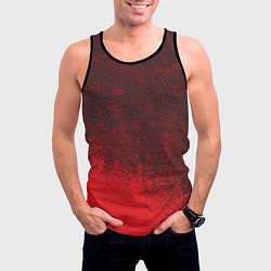 Майка-безрукавка мужская RED GRUNGE SPORT GRUNGE, цвет: 3D-черный — фото 2