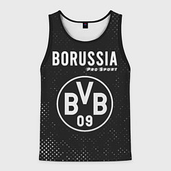 Майка-безрукавка мужская BORUSSIA Pro Sport Гранж, цвет: 3D-черный