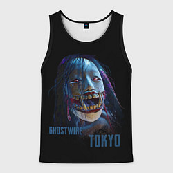 Майка-безрукавка мужская Ghostwire Tokyo, цвет: 3D-черный