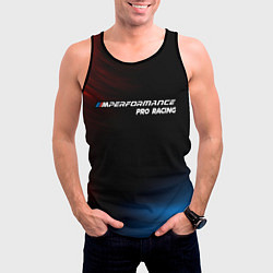 Майка-безрукавка мужская БМВ Pro Racing Космос, цвет: 3D-черный — фото 2