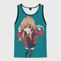 Майка-безрукавка мужская Милай Тайга, цвет: 3D-черный