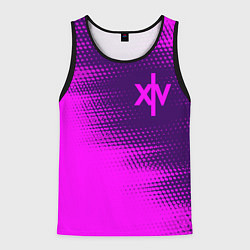 Майка-безрукавка мужская FINAL FANTASY XIV - Абстракция, цвет: 3D-черный