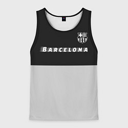 Майка-безрукавка мужская БАРСЕЛОНА Barcelona Графика, цвет: 3D-черный