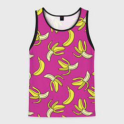 Мужская майка без рукавов Banana pattern Summer Color