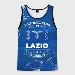 Майка-безрукавка мужская Lazio FC 1, цвет: 3D-черный
