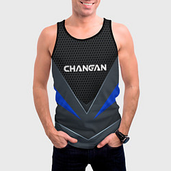Майка-безрукавка мужская CHANGAN - TECHNOLOGY ARMOR, цвет: 3D-черный — фото 2