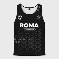 Майка-безрукавка мужская Roma Форма Champions, цвет: 3D-черный