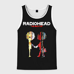 Майка-безрукавка мужская Radiohead The BEST, цвет: 3D-белый