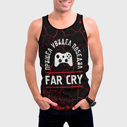 Майка-безрукавка мужская Far Cry Победил, цвет: 3D-черный — фото 2