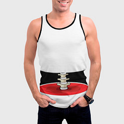 Майка-безрукавка мужская Мясная Вырезка, цвет: 3D-черный — фото 2