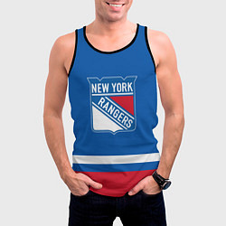 Майка-безрукавка мужская New York Rangers Панарин, цвет: 3D-черный — фото 2