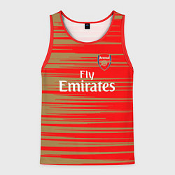 Майка-безрукавка мужская Arsenal fly emirates, цвет: 3D-красный