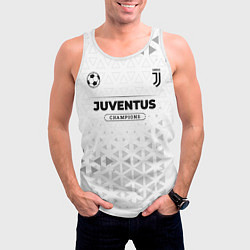 Майка-безрукавка мужская Juventus Champions Униформа, цвет: 3D-белый — фото 2