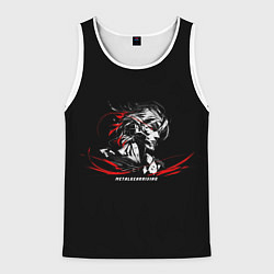 Майка-безрукавка мужская METAL GEAR RISING: REVENGEANCE, цвет: 3D-белый