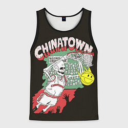 Майка-безрукавка мужская Chinatown Market - dunk, цвет: 3D-черный
