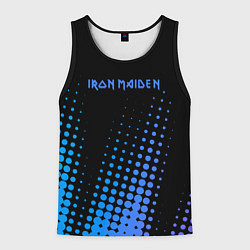 Майка-безрукавка мужская Iron Maiden - neon, цвет: 3D-черный