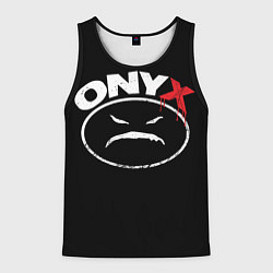 Майка-безрукавка мужская Onyx - wakedafucup, цвет: 3D-черный