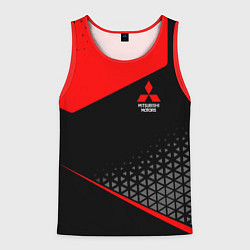 Майка-безрукавка мужская Mitsubishi - Sportwear, цвет: 3D-красный