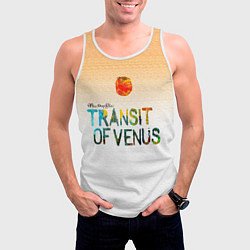 Майка-безрукавка мужская Transit of Venus - Three Days Grace, цвет: 3D-белый — фото 2