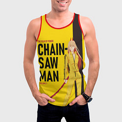 Майка-безрукавка мужская Пауэр пародия на Убить Билла, цвет: 3D-красный — фото 2