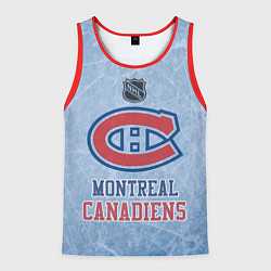 Майка-безрукавка мужская Montreal Canadiens - NHL, цвет: 3D-красный