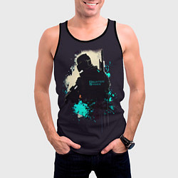 Майка-безрукавка мужская CS GO Art, цвет: 3D-черный — фото 2