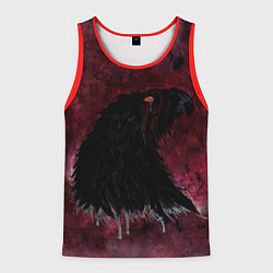 Майка-безрукавка мужская Орёл с шрамом, цвет: 3D-красный