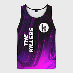 Майка-безрукавка мужская The Killers violet plasma, цвет: 3D-черный
