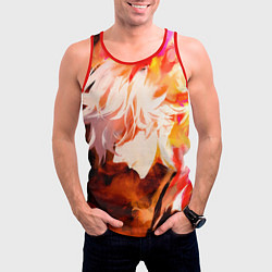 Майка-безрукавка мужская Адский Рай Габимару, цвет: 3D-красный — фото 2