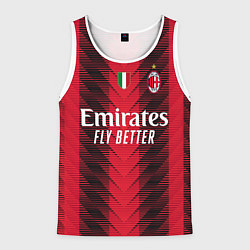 Майка-безрукавка мужская Рафаэль Леао Милан форма 2324 домашняя, цвет: 3D-белый