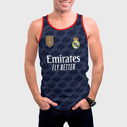 Майка-безрукавка мужская Лука Модрич Реал Мадрид форма 2324 гостевая, цвет: 3D-красный — фото 2