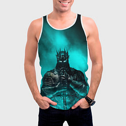 Майка-безрукавка мужская Рыцарь the lords of the fallen, цвет: 3D-белый — фото 2