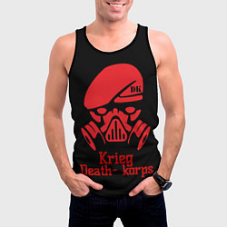 Майка-безрукавка мужская Krieg, цвет: 3D-черный — фото 2
