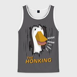 Майка-безрукавка мужская The honking, цвет: 3D-белый