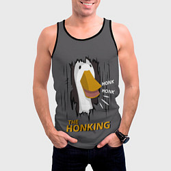 Майка-безрукавка мужская The honking, цвет: 3D-черный — фото 2