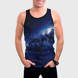 Майка-безрукавка мужская Вселенная Стивена Хокинга, цвет: 3D-черный — фото 2